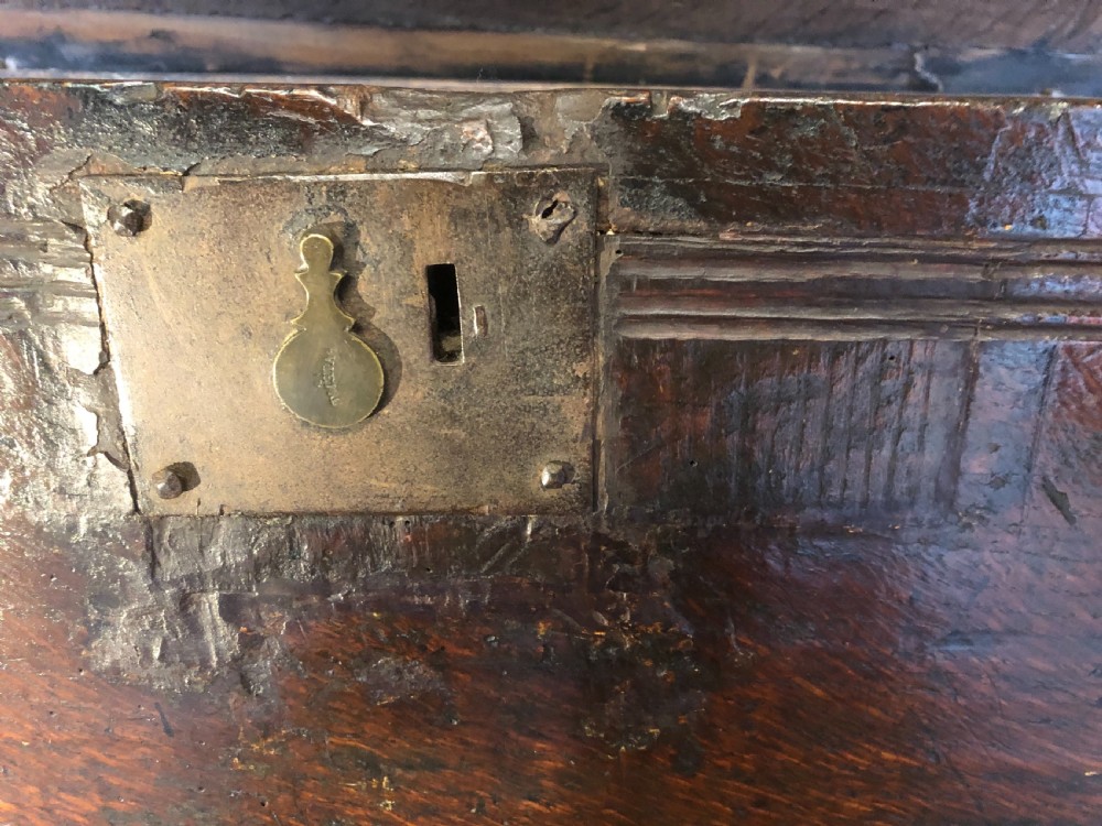 Early Oak Coffer View IX