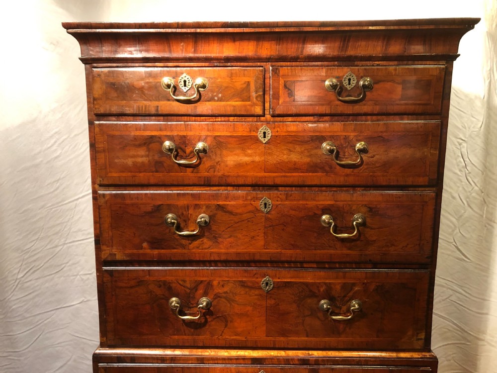 Antique Walnut Chest on Chest View IV