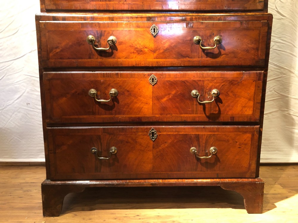 Antique Walnut Chest on Chest View V