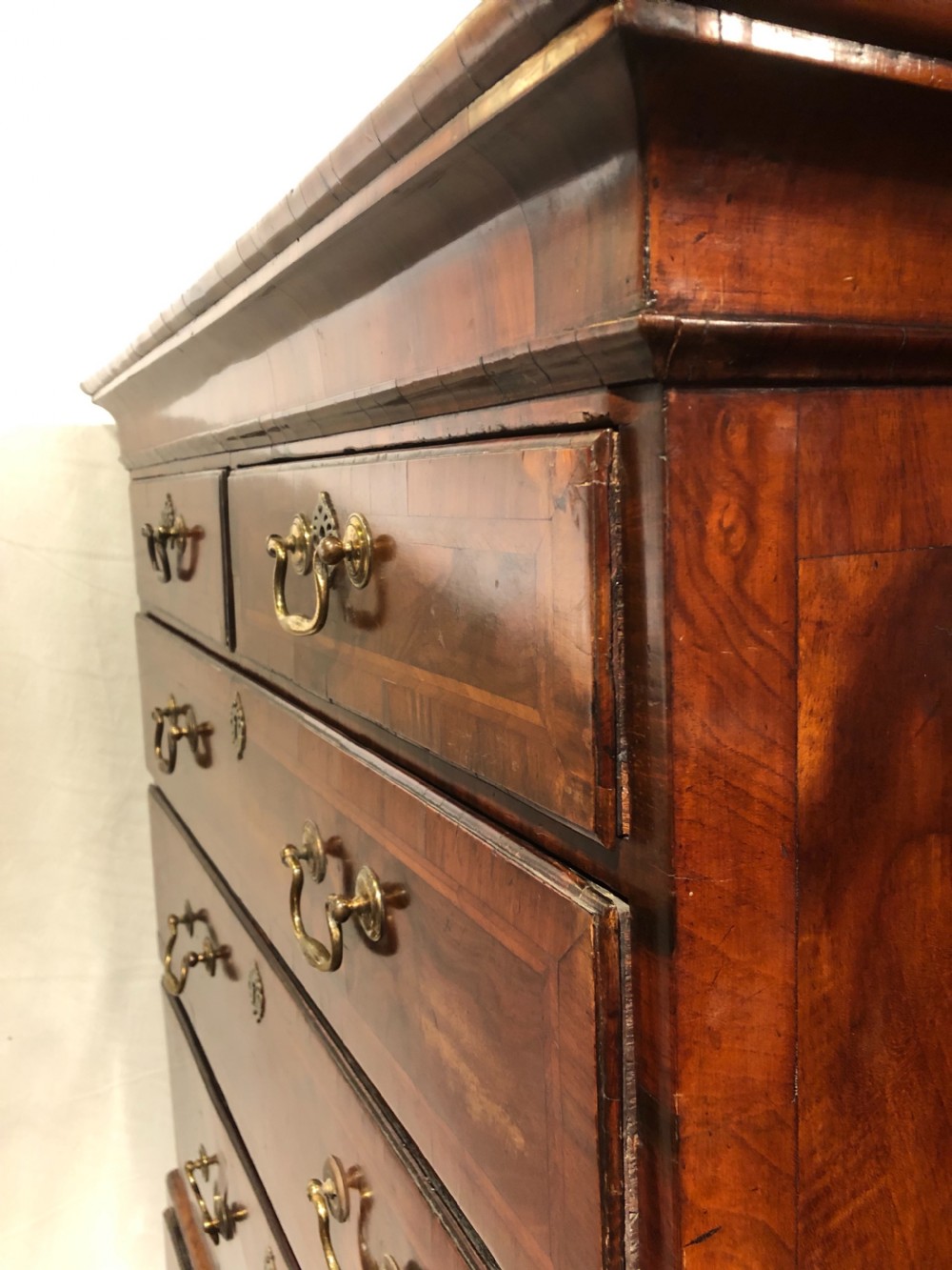 Antique Walnut Chest on Chest View XI