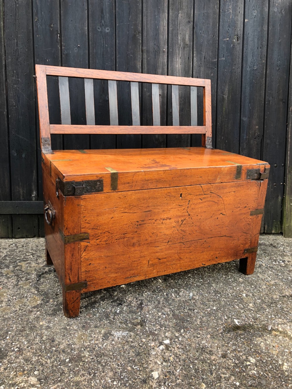 Antique Campaign Chest View II