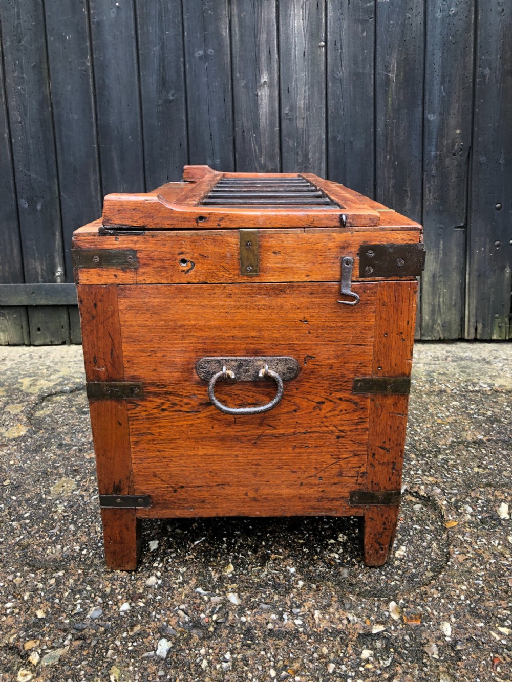 Antique Campaign Chest View III