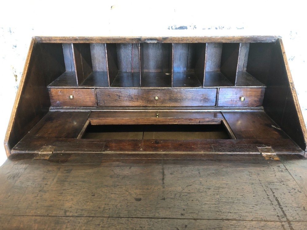 Small Early Oak Bureau View V