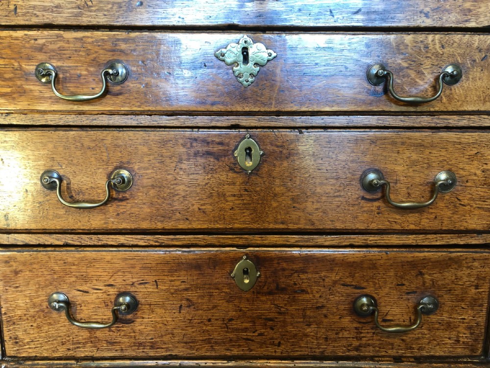 Small Early Oak Bureau View VI
