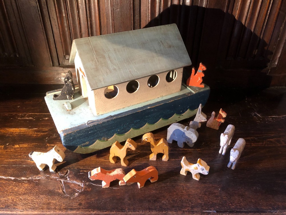 Wooden Ark and Animals View II