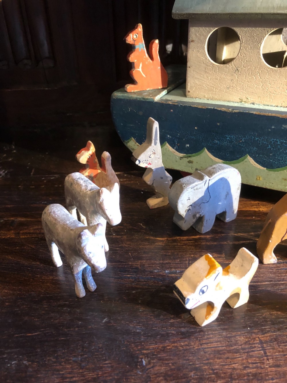 Wooden Ark and Animals View III