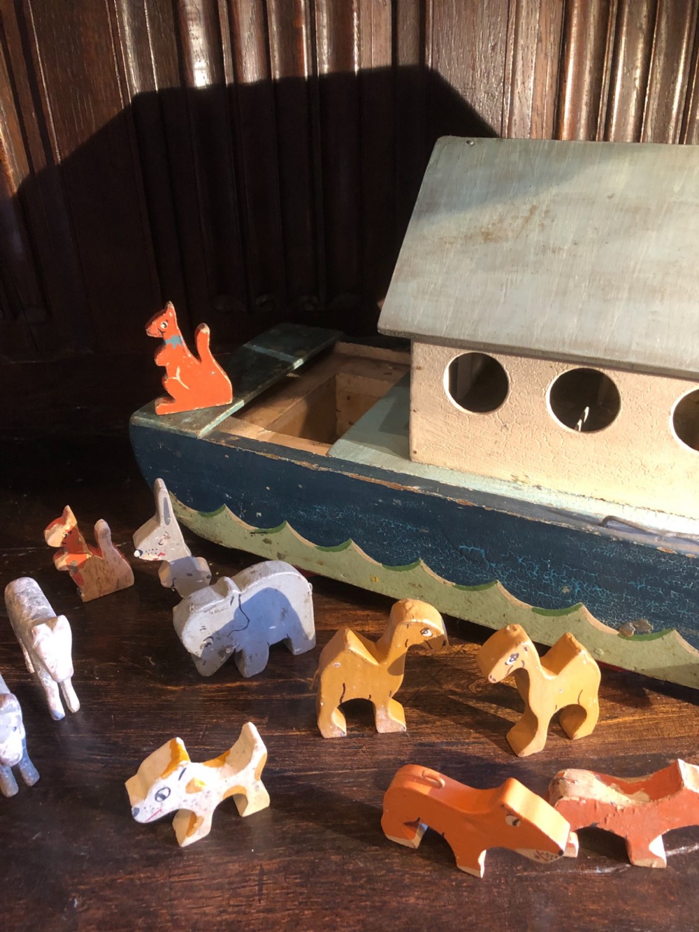 Wooden Ark and Animals View V