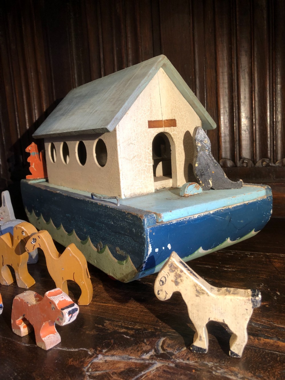 Wooden Ark and Animals View VI