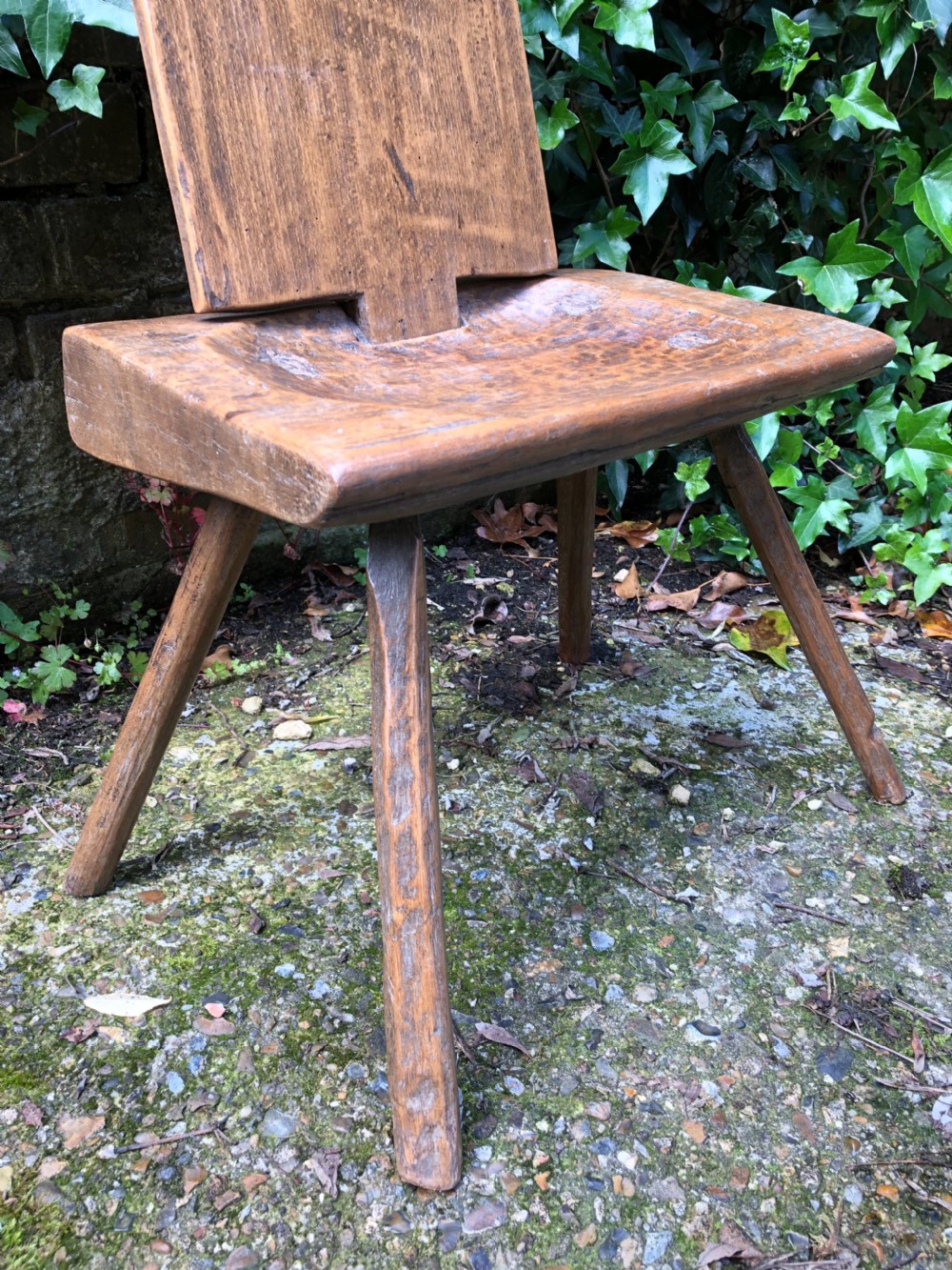 Antique Primitive Chair View VII