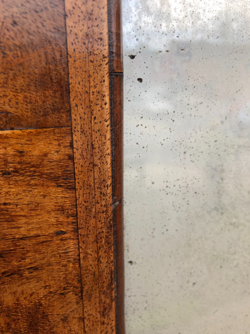Antique Walnut Wall Mirror  View VII