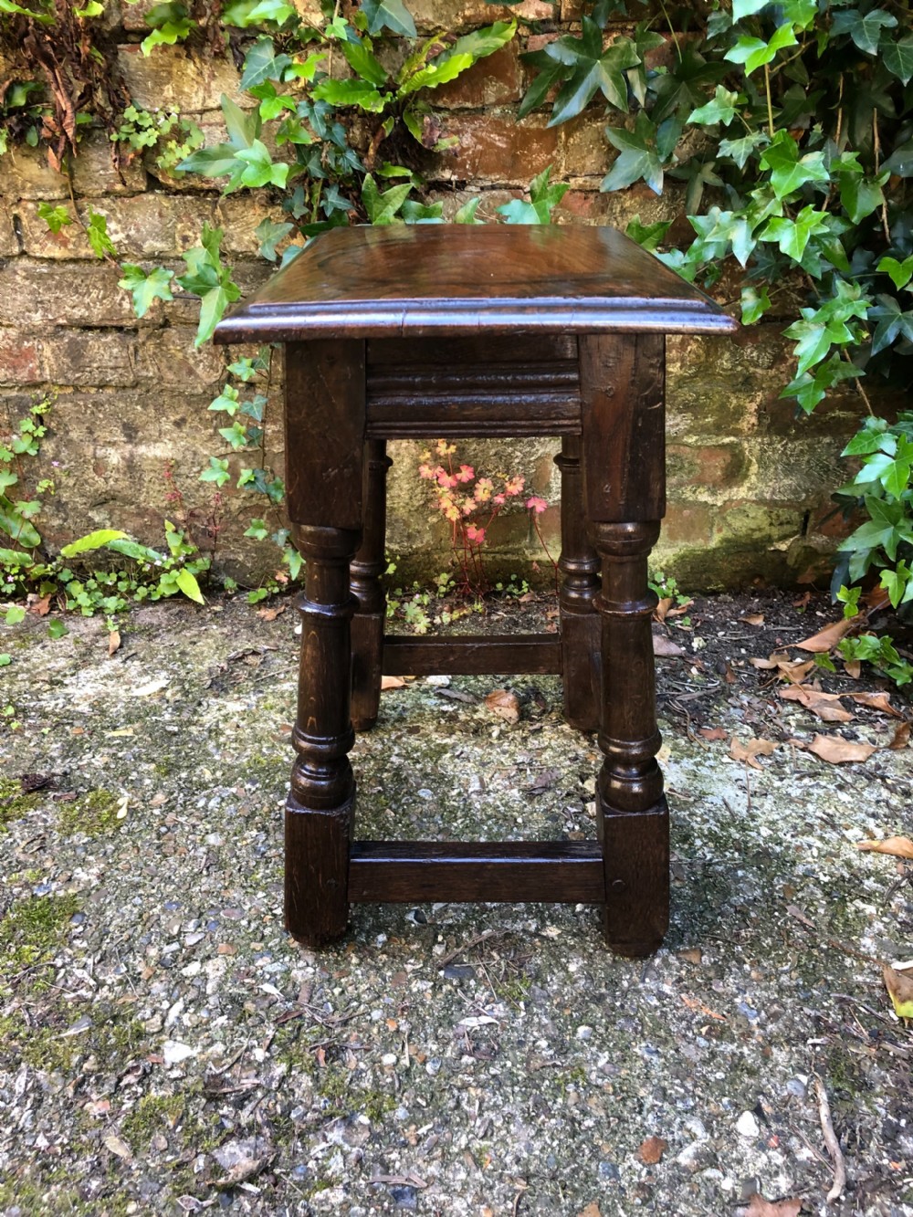 Antique Joint Stool  View II