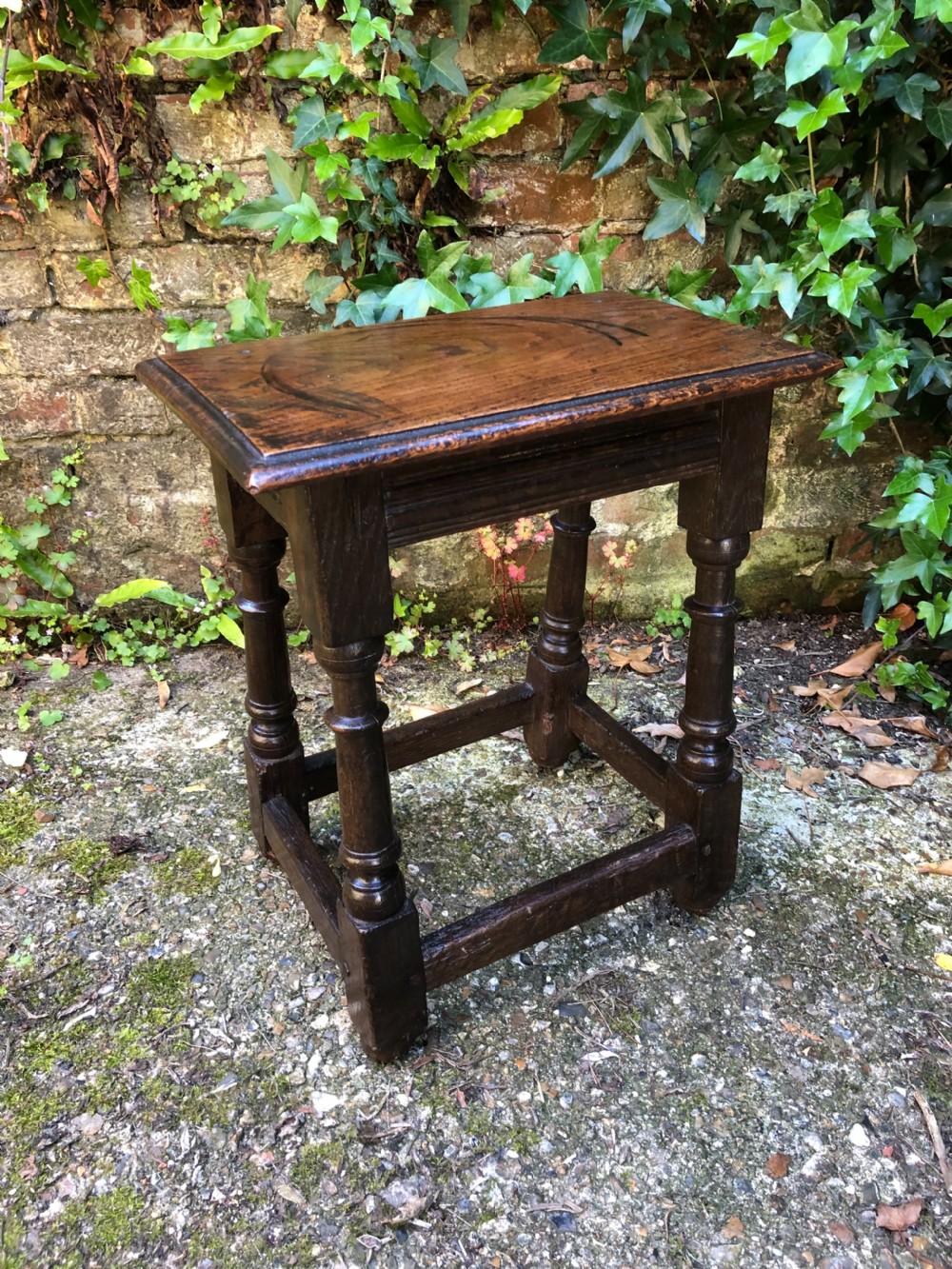 Antique Joint Stool  View V