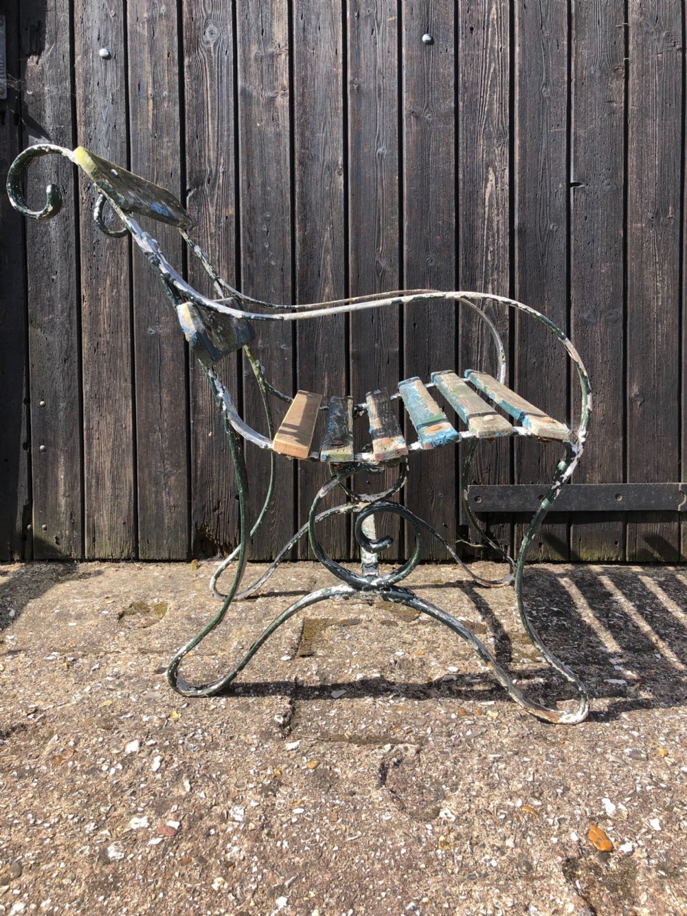 Pair of Antique Garden Chairs View V