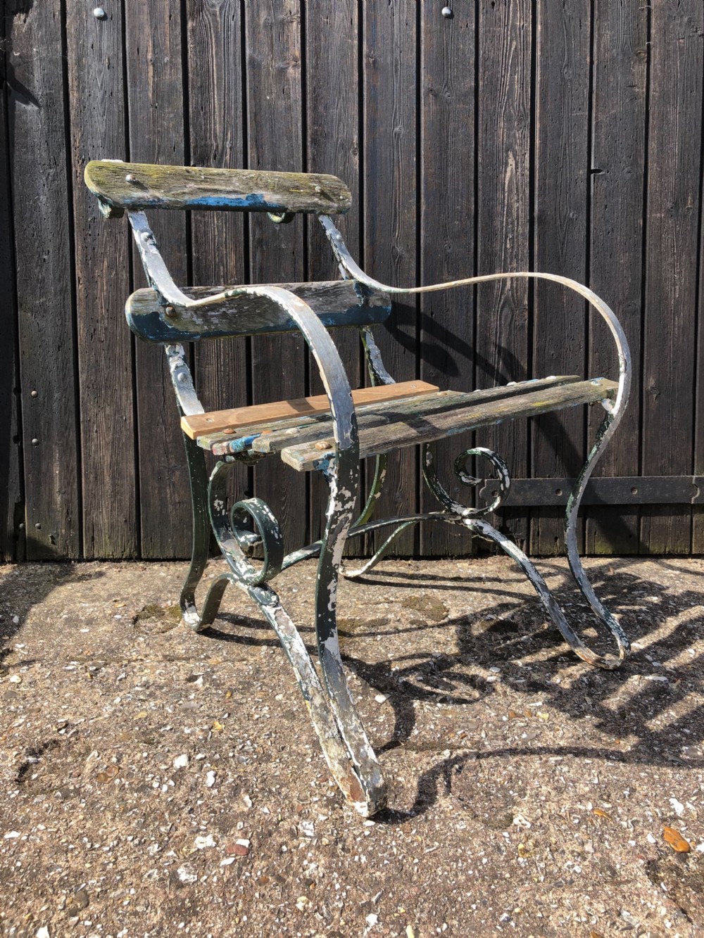 Pair of Antique Garden Chairs View VI