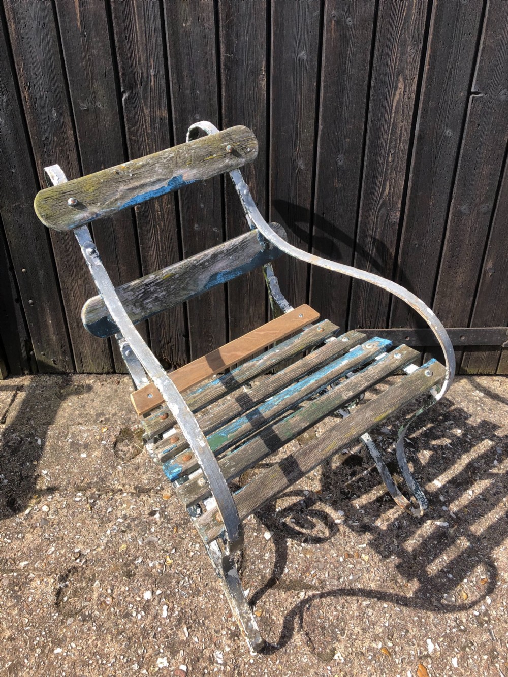 Pair of Antique Garden Chairs View VII