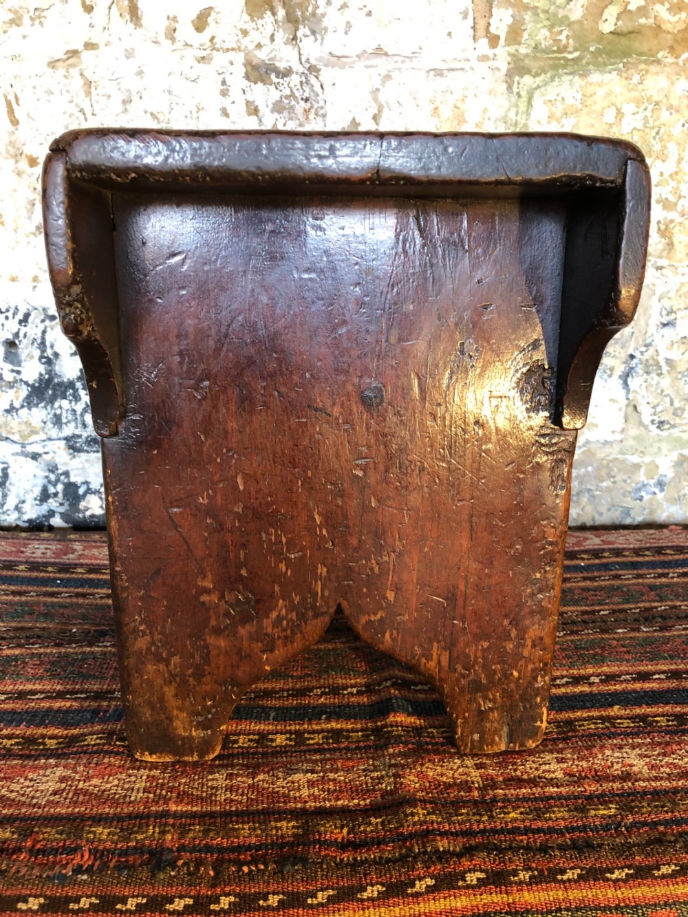 Antique Boarded Stool View IV
