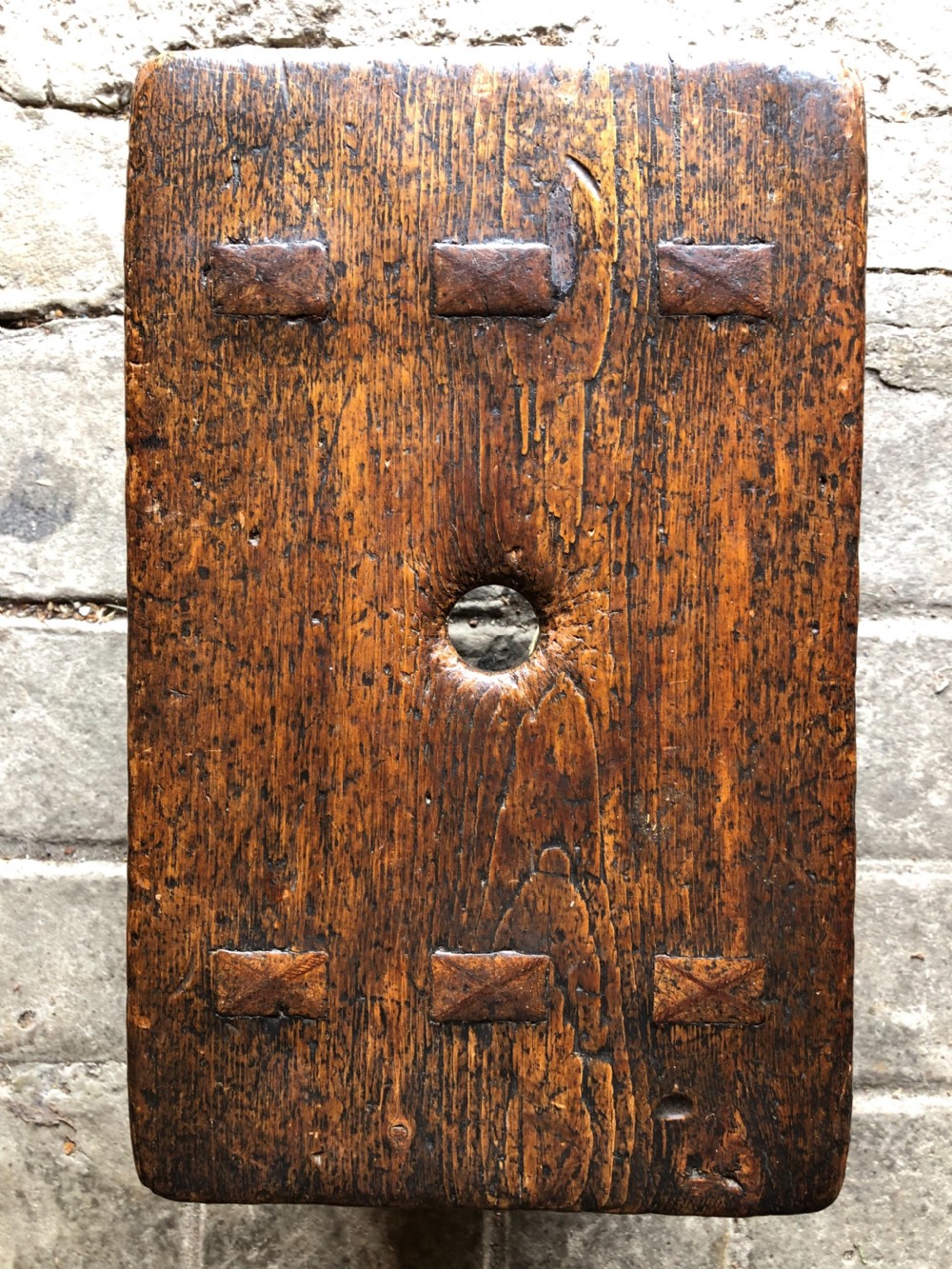 Antique Boarded Stool View VI