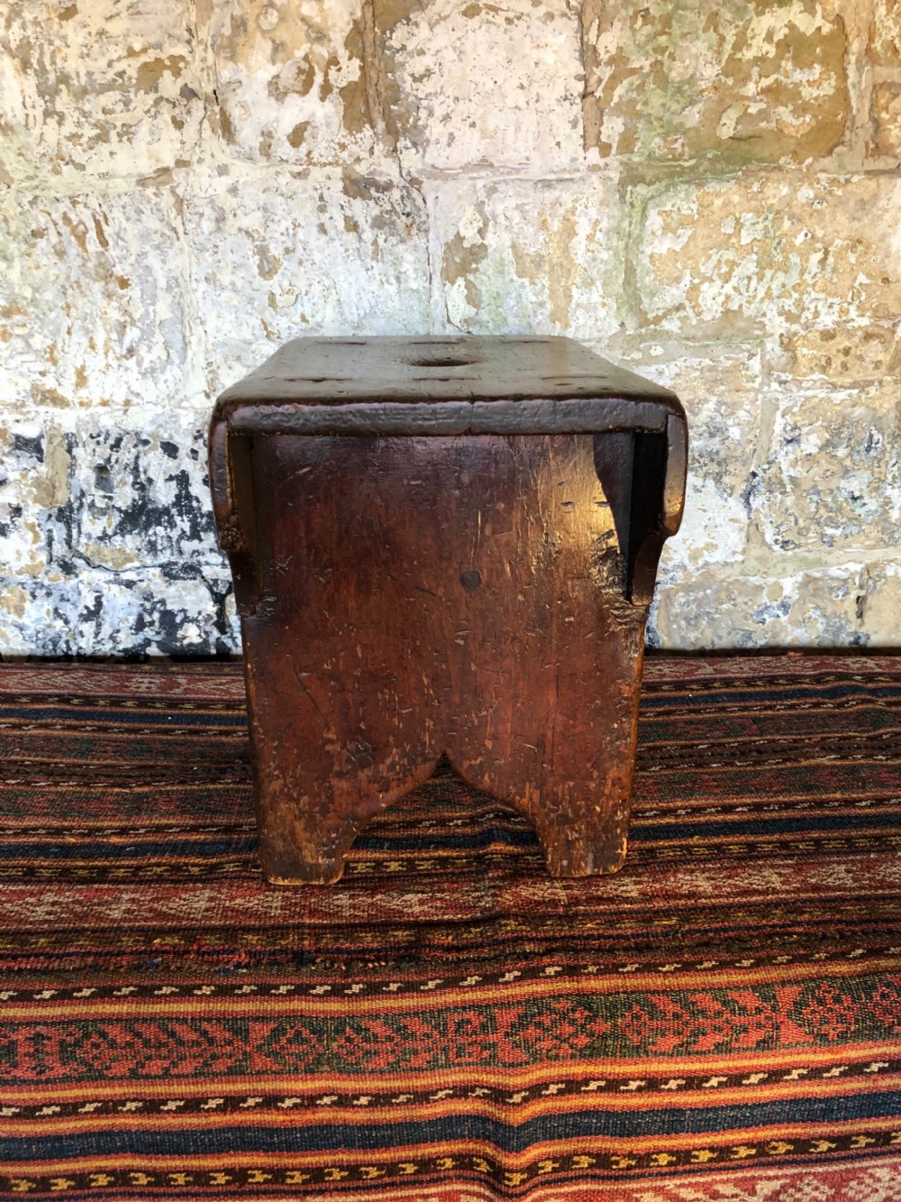 Antique Boarded Stool View VII
