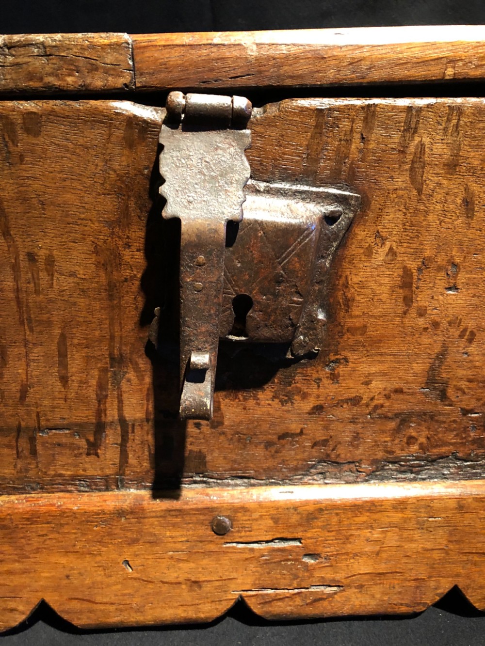 Small Oak Coffer View II