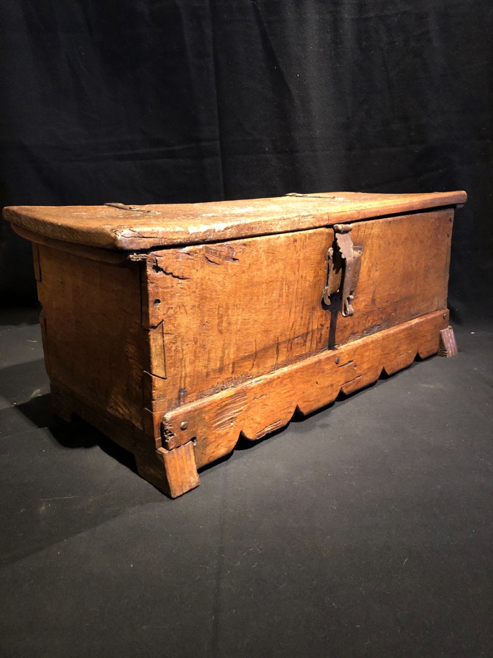 Small Oak Coffer View IX