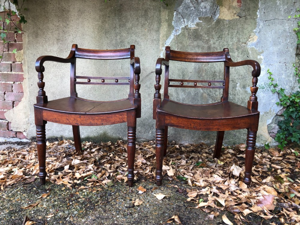 Pair of Regency Chairs View II