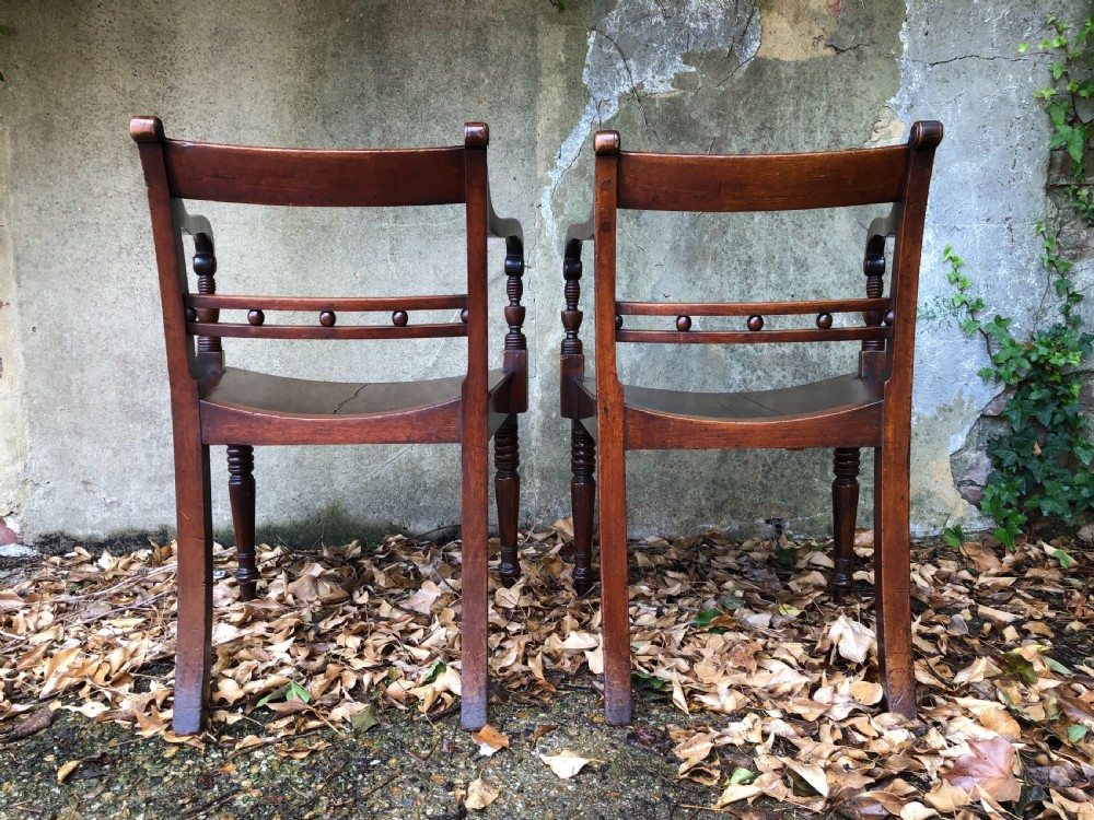 Pair of Regency Chairs View V