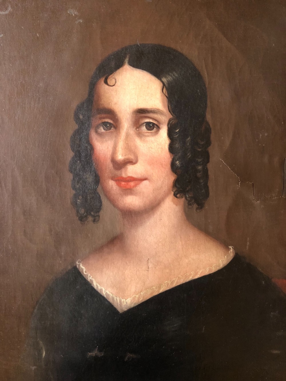 Antique Portrait Painting  View II