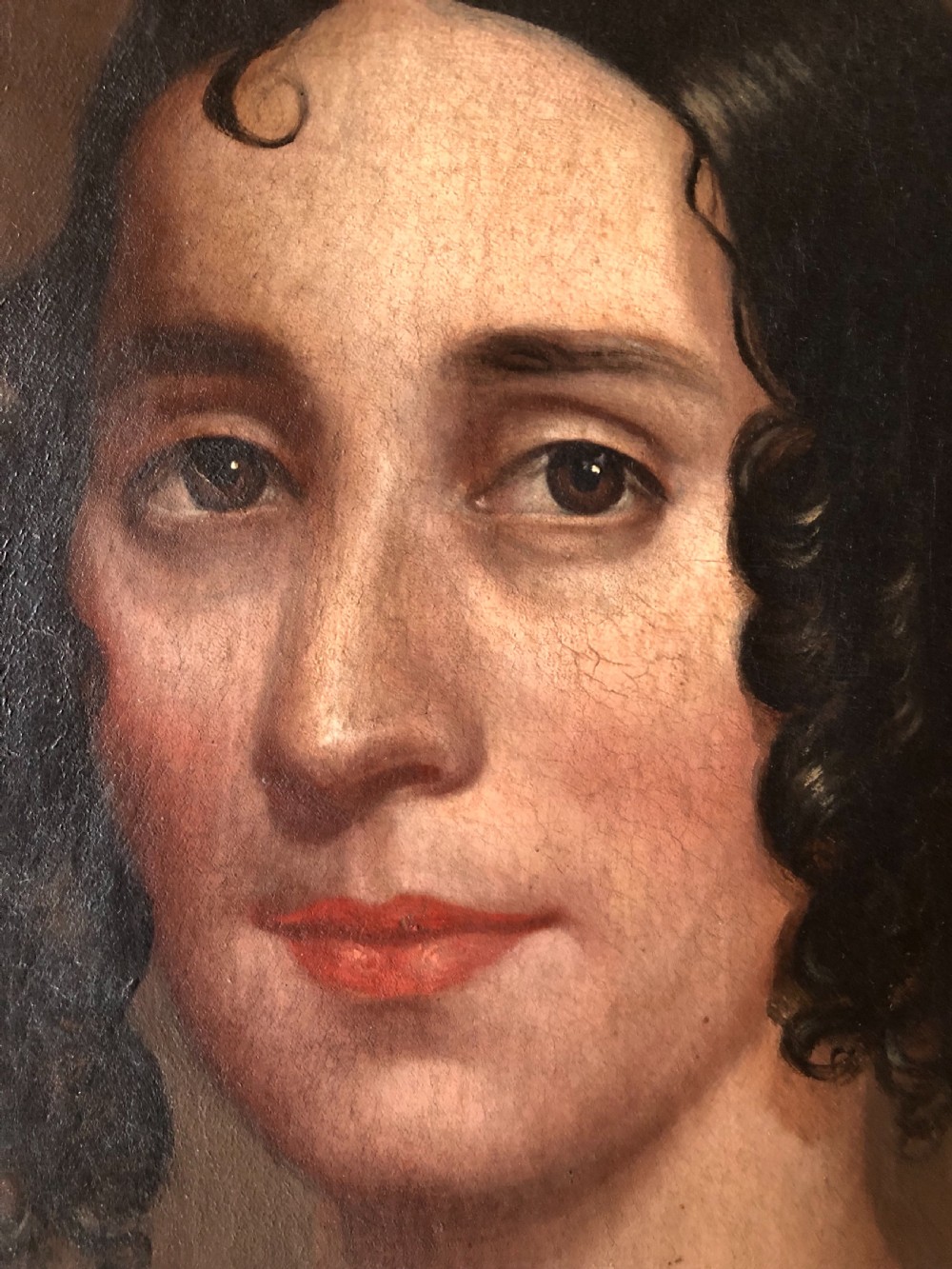 Antique Portrait Painting  View V