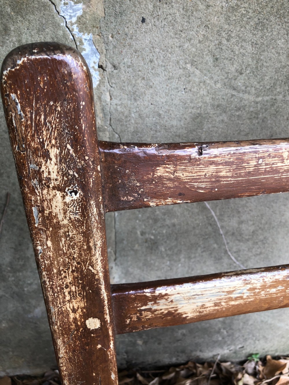 Antique Irish Sugan Chair View IX