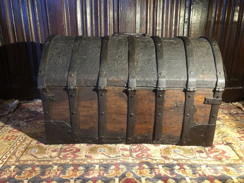 Early Iron Bound Casket View VII