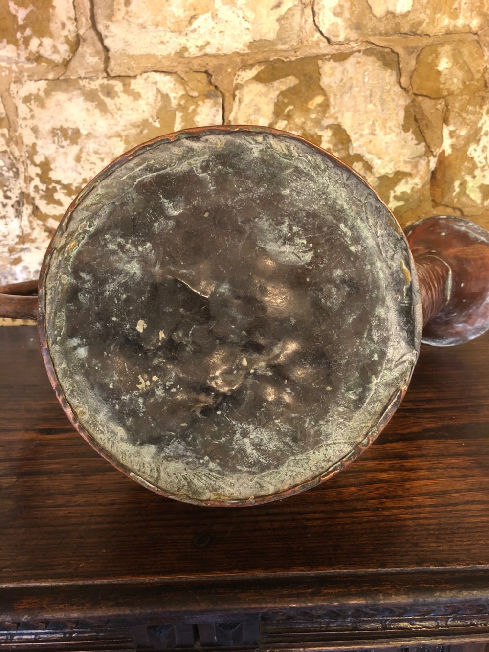 Antique Copper Watering Can View VII