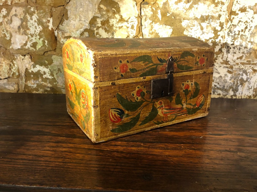 Small Early Wedding Chest