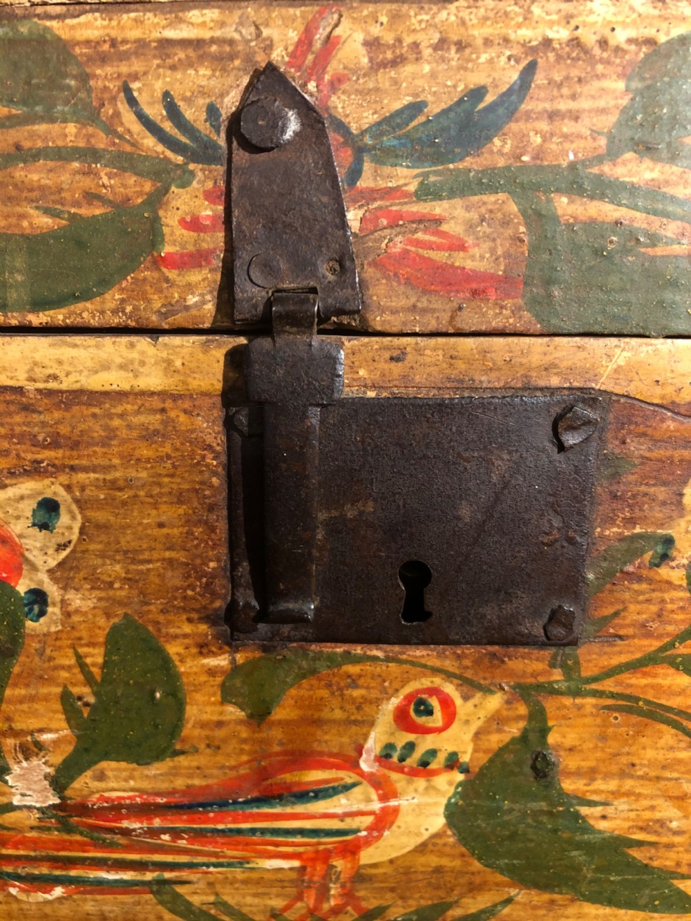 Small Early Wedding Chest View VIII