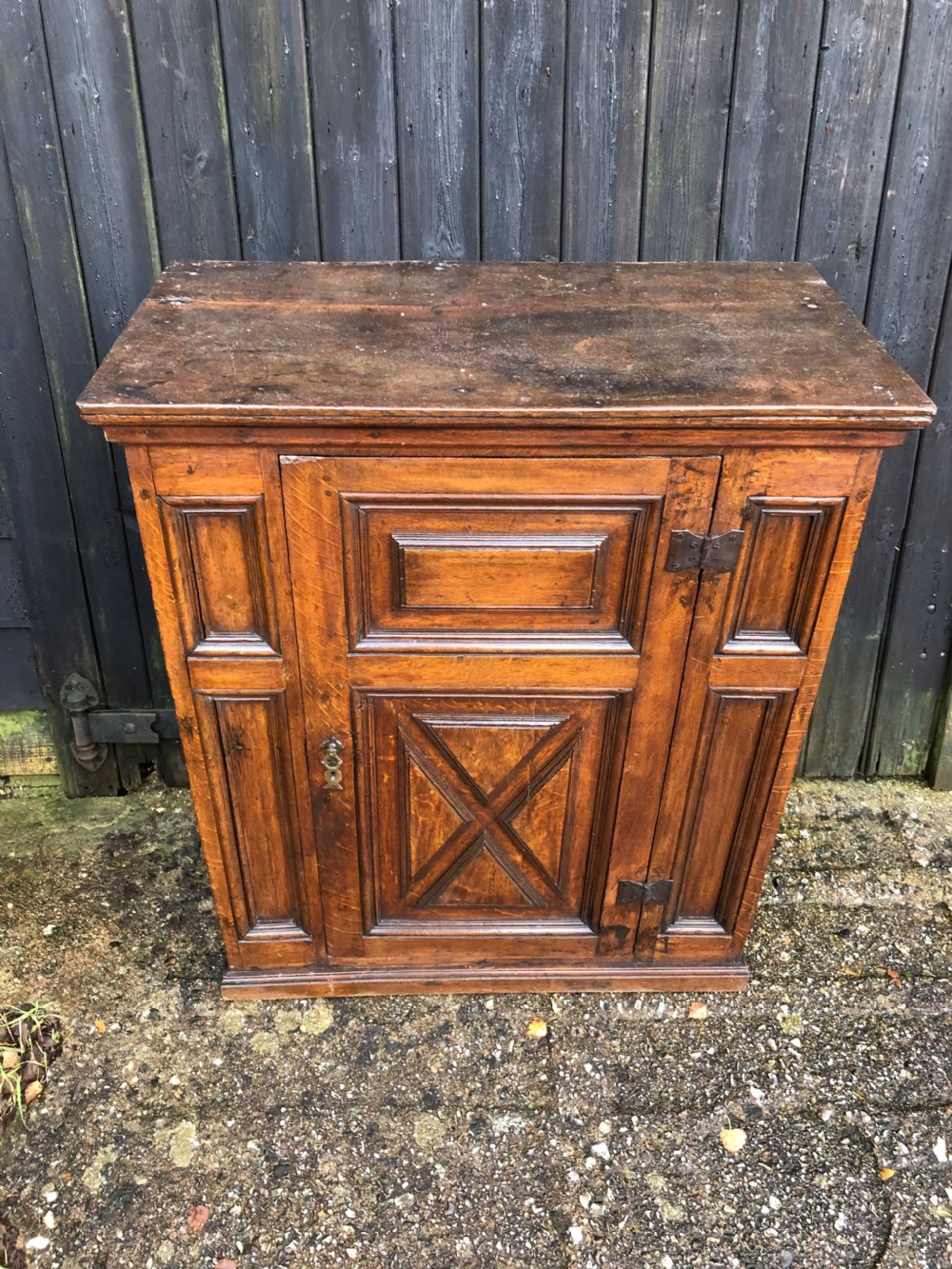 Early Oak Cupboard  View II
