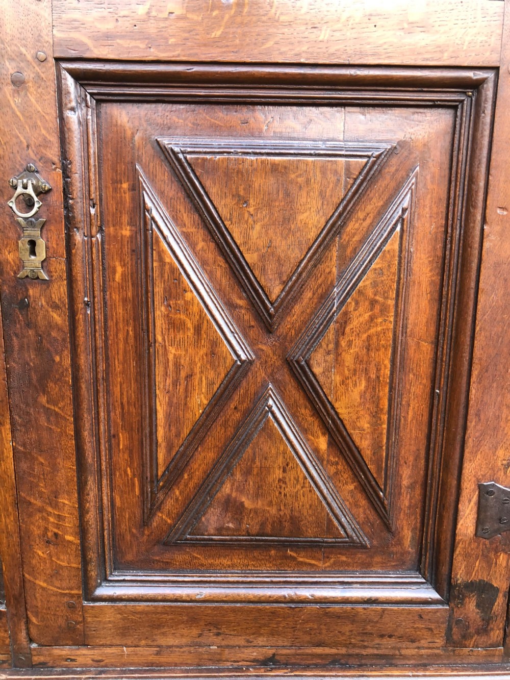 Early Oak Cupboard  View III