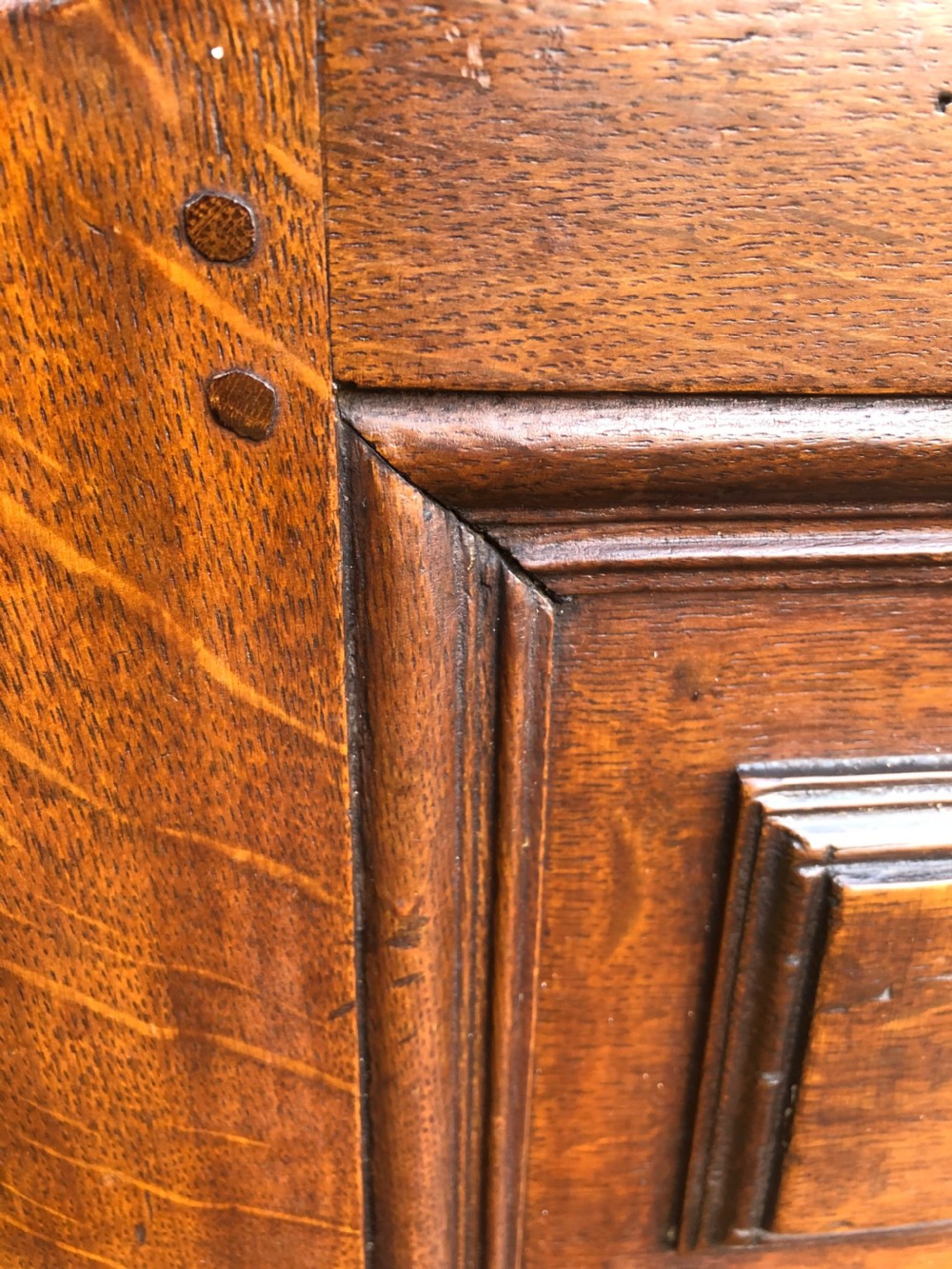 Early Oak Cupboard  View VI