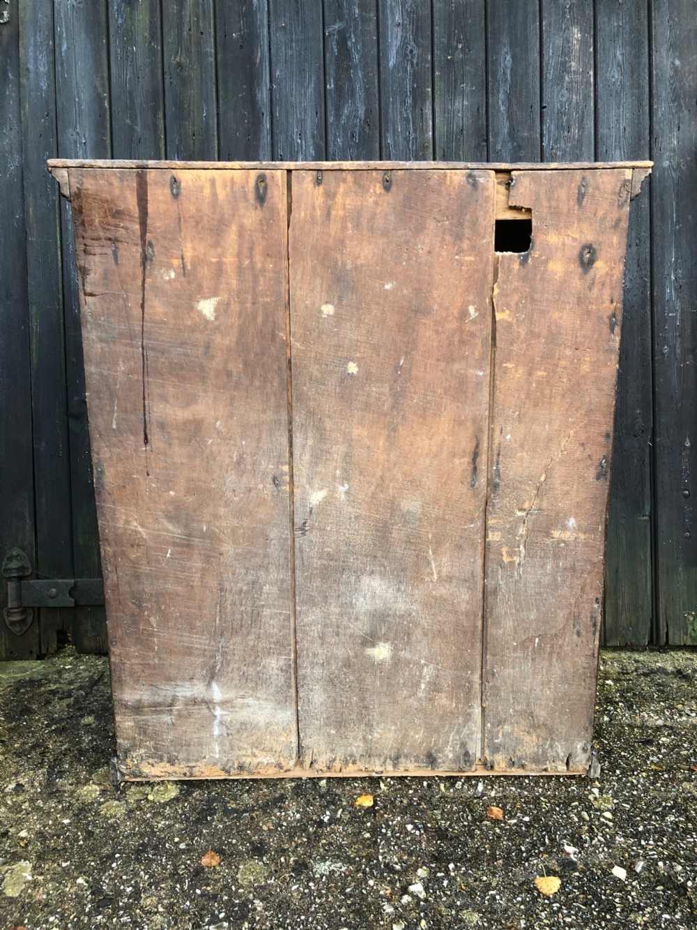 Early Oak Cupboard  View X