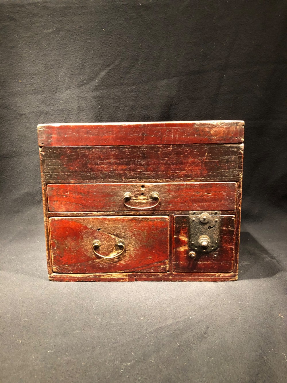 Antique Japanese Chest View II