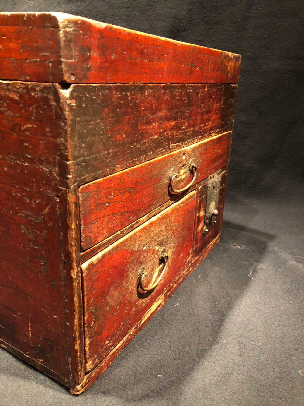 Antique Japanese Chest View VI