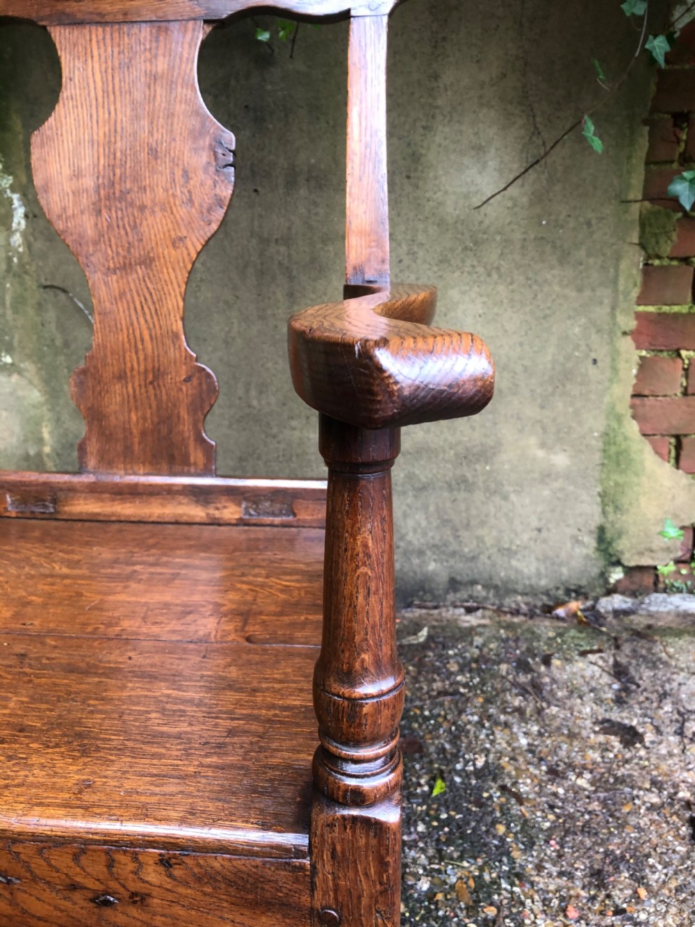 Early Oak Country Chair View XI