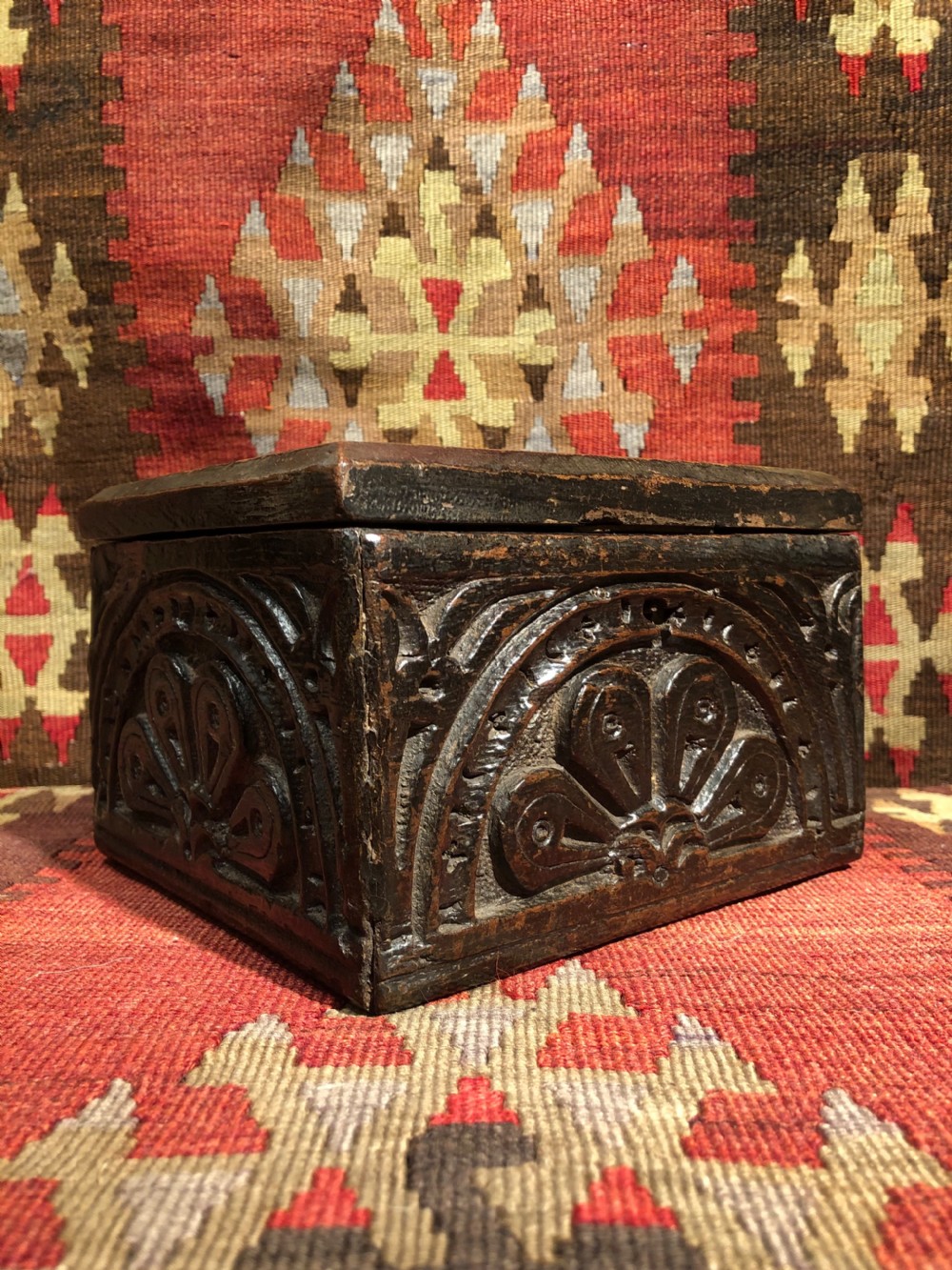 Early Oak Small Box