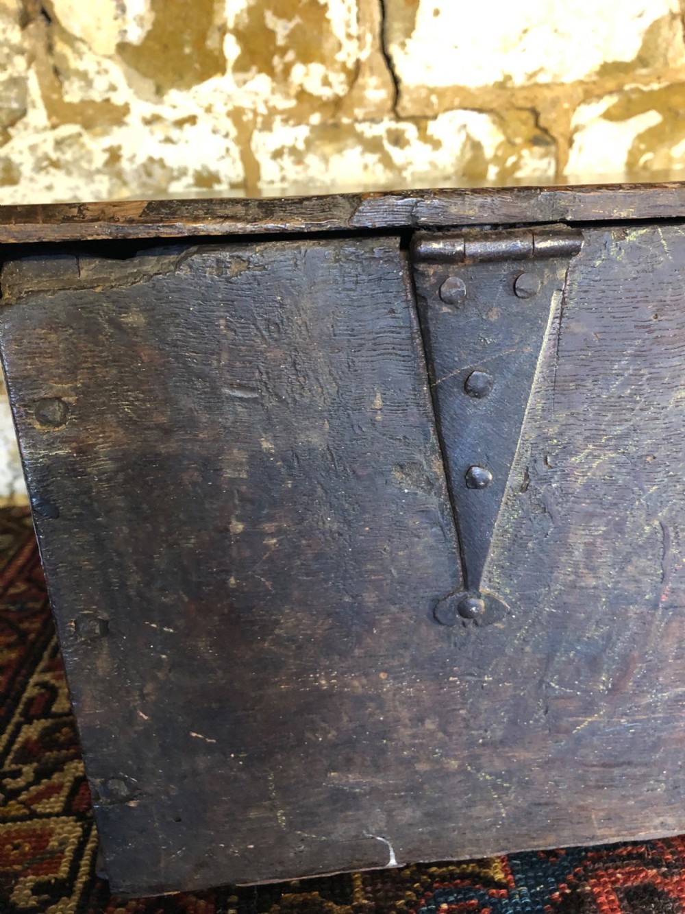 Early Oak ‘Bible’ Box View X