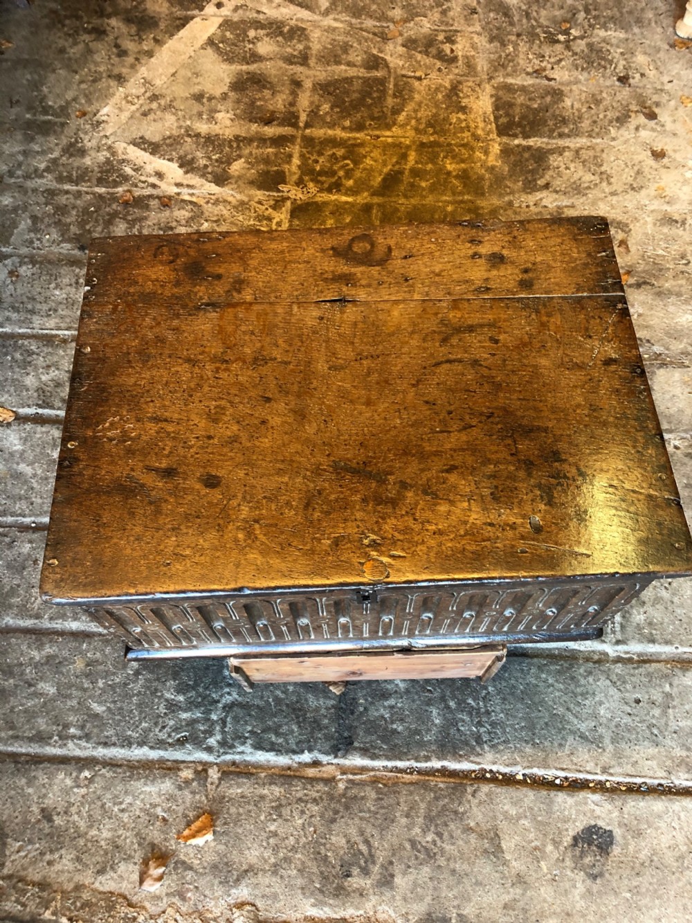 Early Oak ‘Bible’ Box View XII