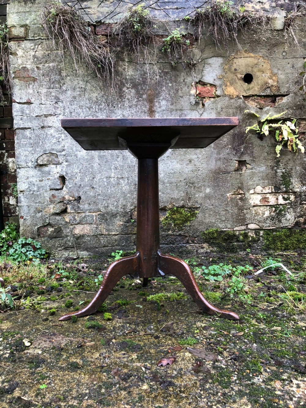 Antique Primitive Country Table View III