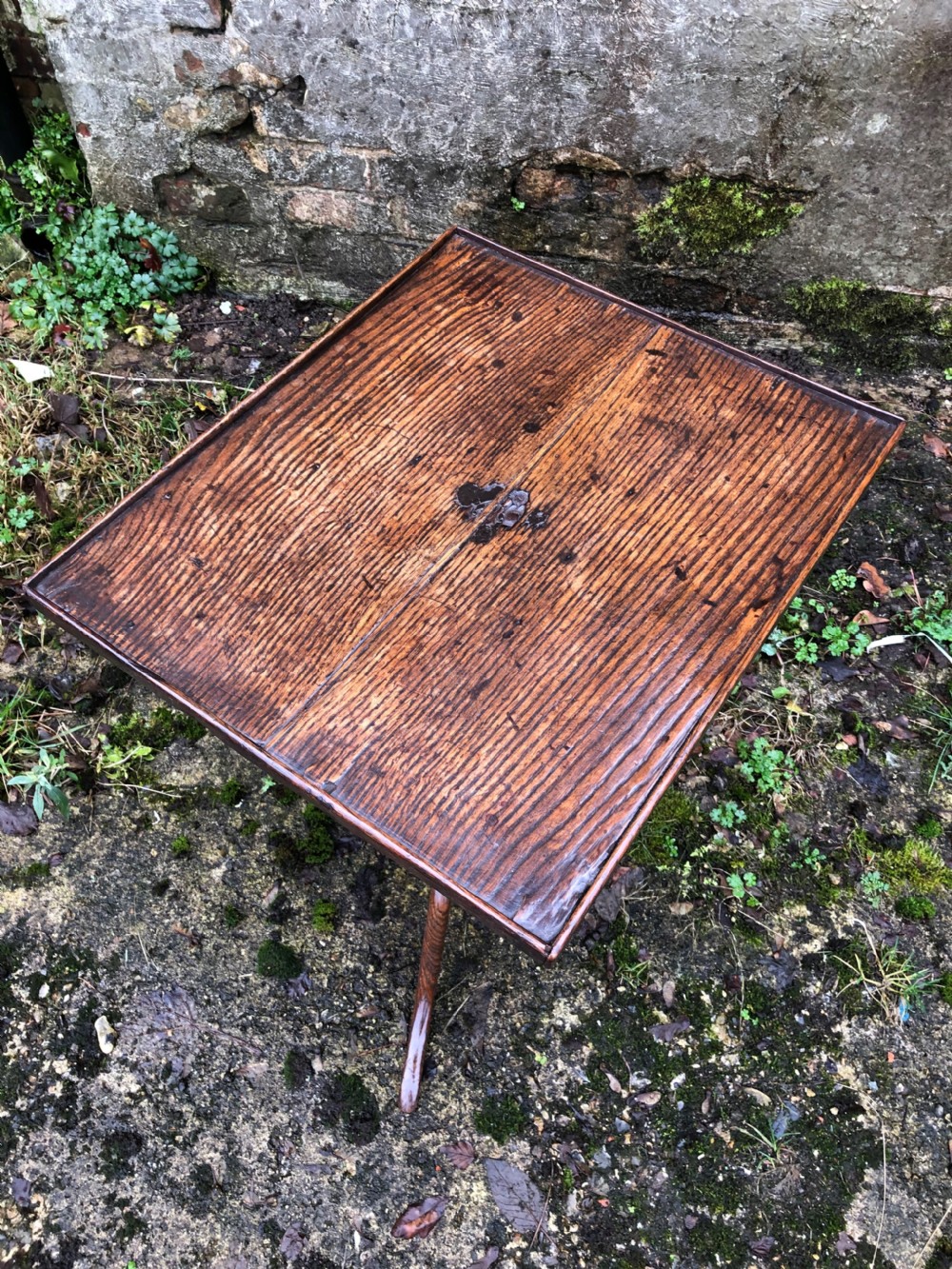 Antique Primitive Country Table View V