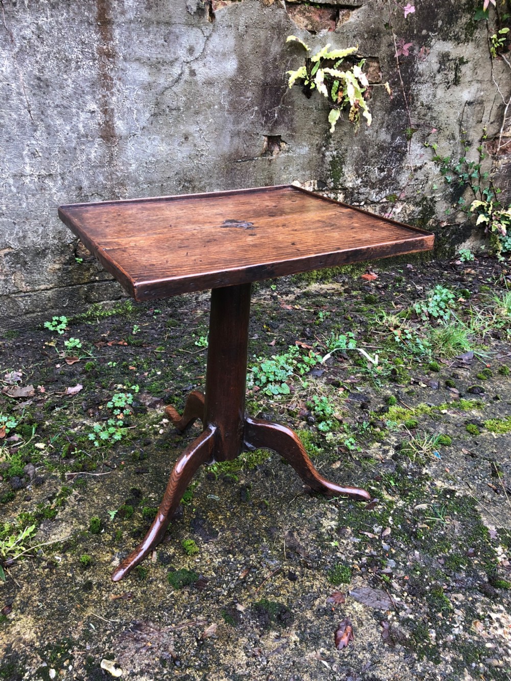 Antique Primitive Country Table View VI