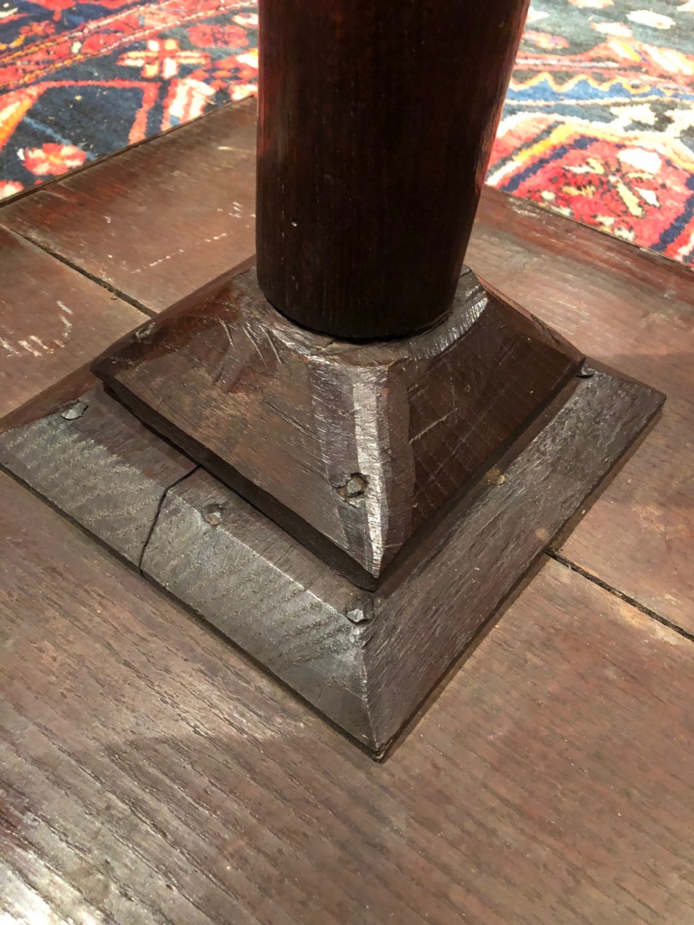 Antique Primitive Country Table View XII