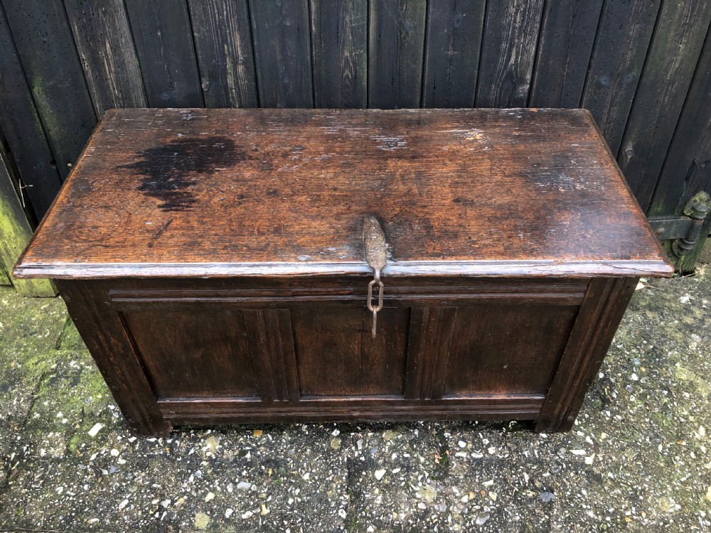 Early Oak Coffer View VII