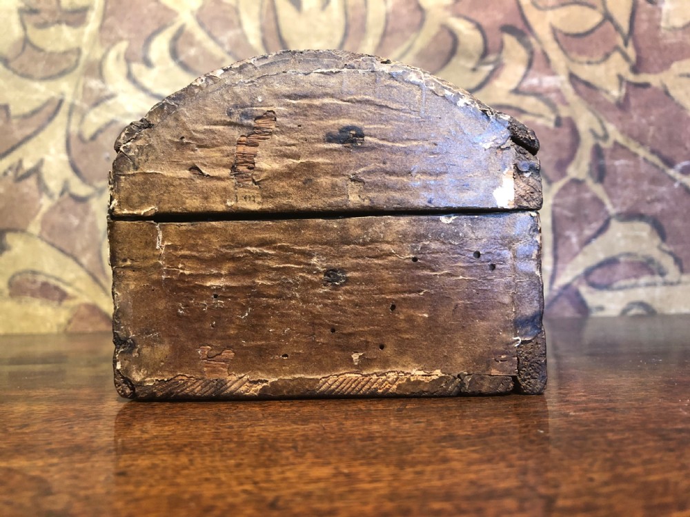 Small Antique Trunk View III