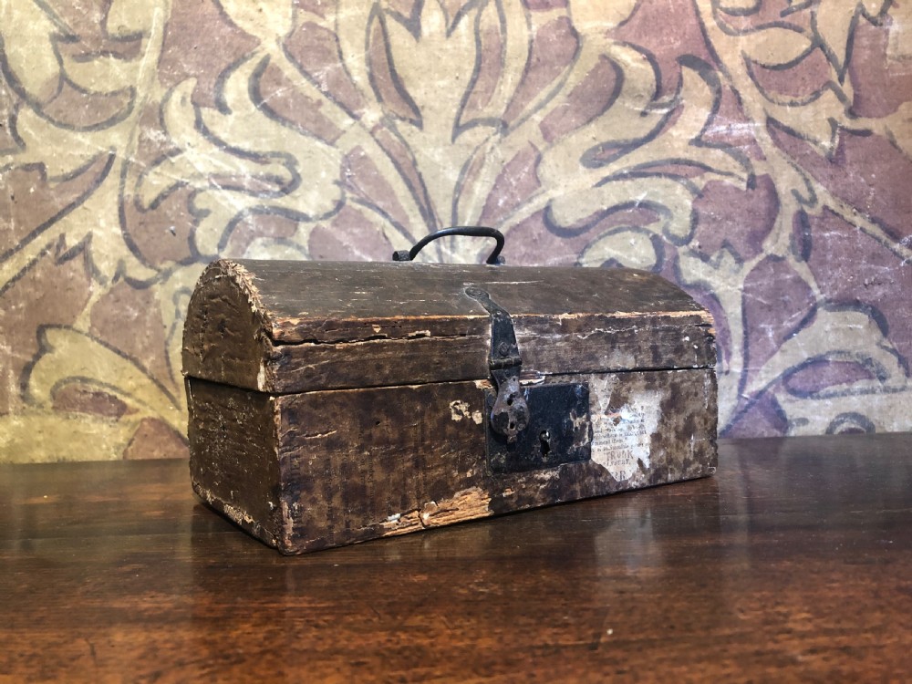 Small Antique Trunk View IV